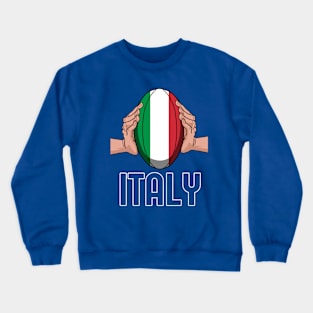 Italy Rugby - Six Nations Crewneck Sweatshirt